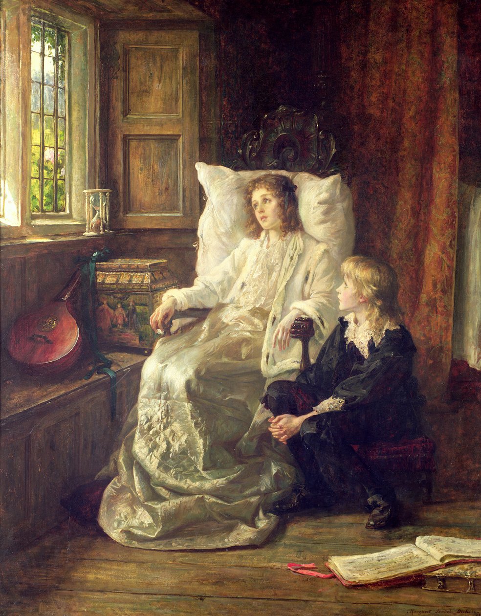 Les Enfants de Charles Ier - Margaret Isabel Dicksee