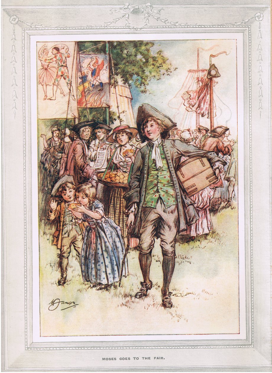 Moïse va à la foire, illustration de 