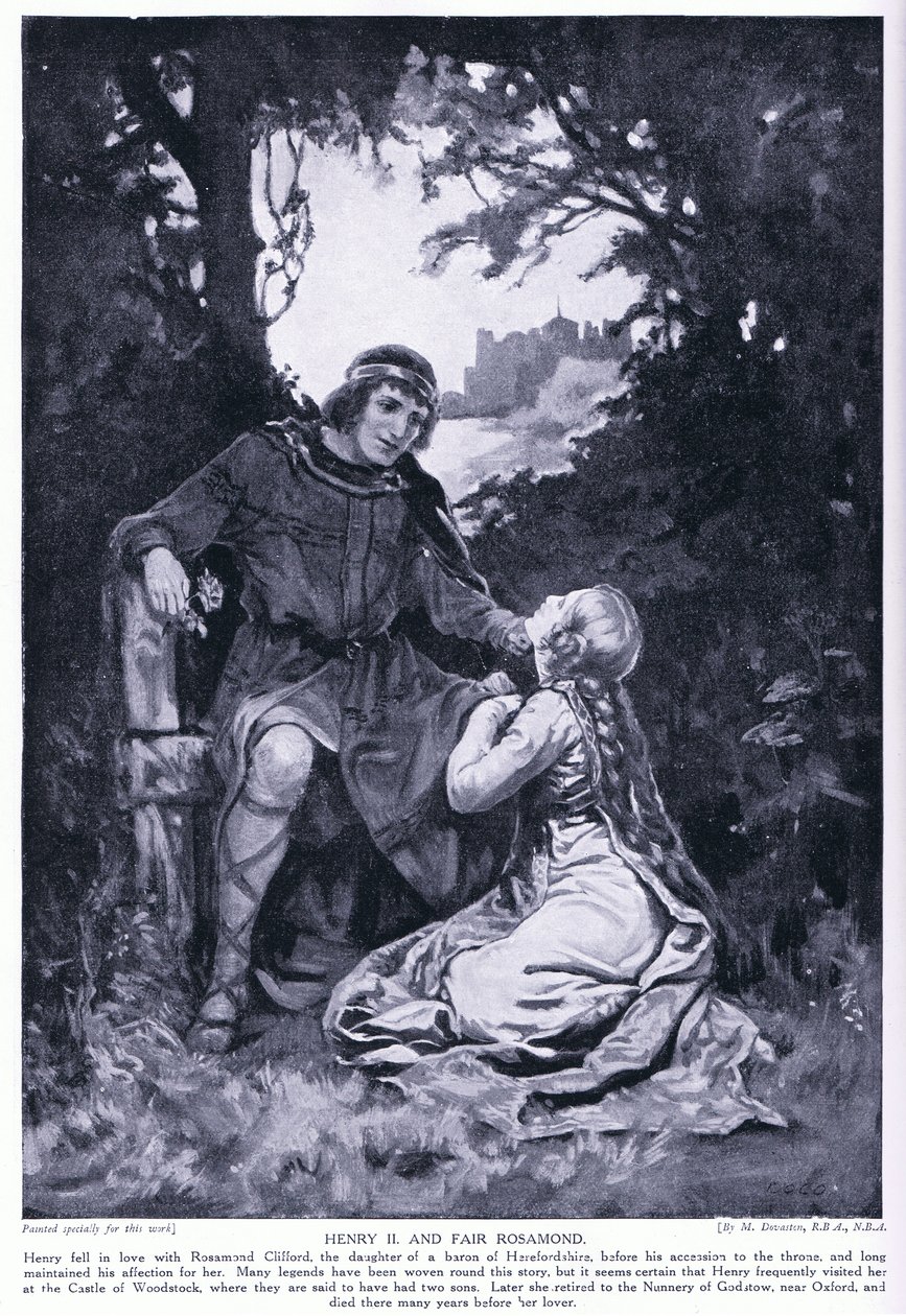Henri II et la belle Rosamund - Margaret Dovaston