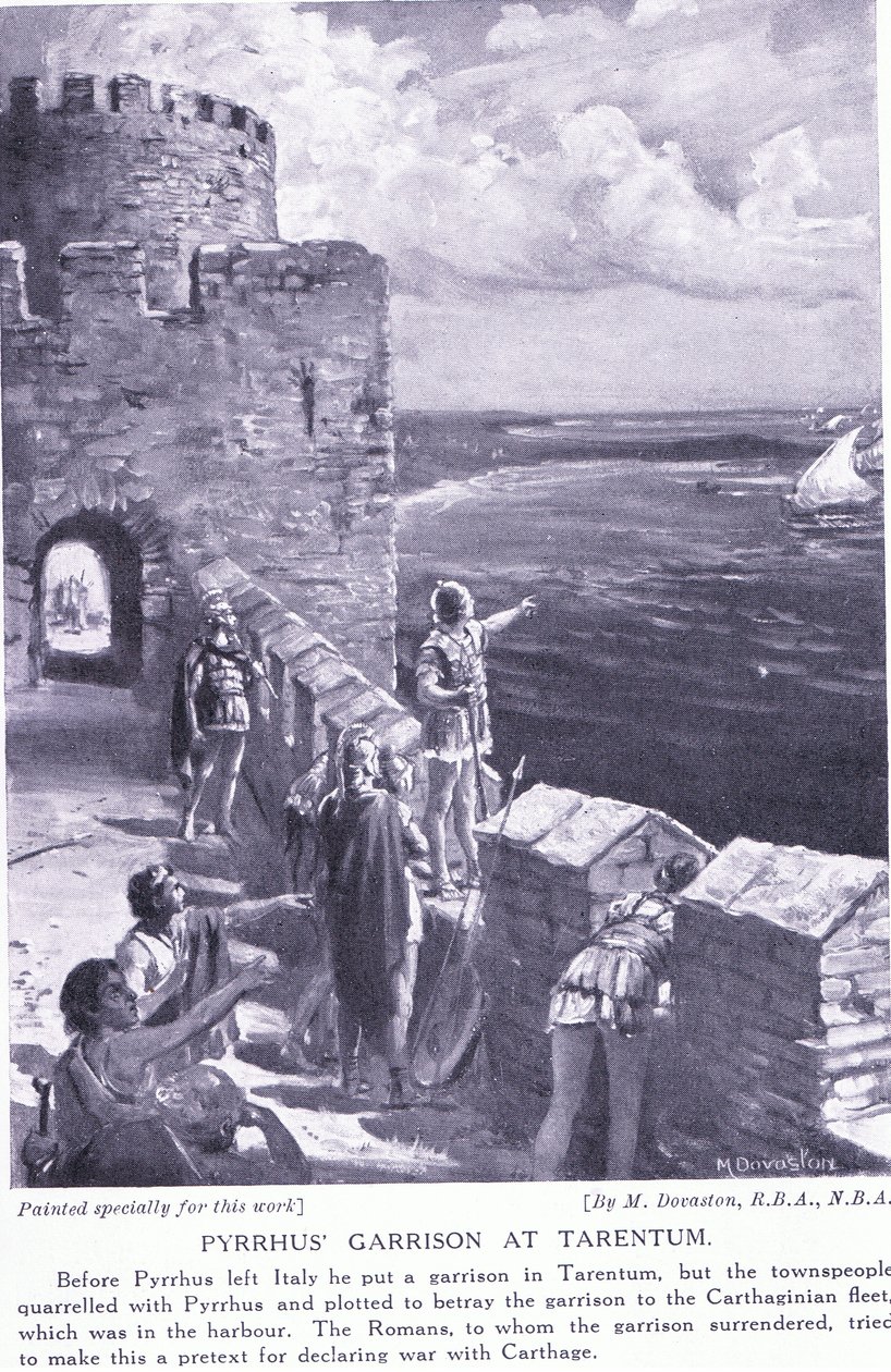 Garnison de Pyrrhus à Tarente - Margaret Dovaston