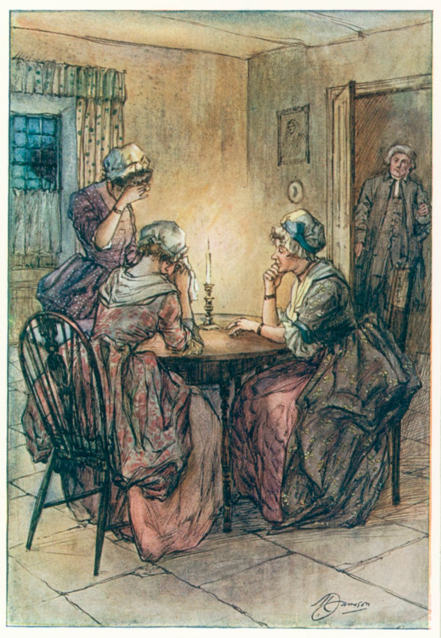 Le vicaire de Wakefield par Oliver Goldsmith (lithographie couleur) - Margaret Jameson