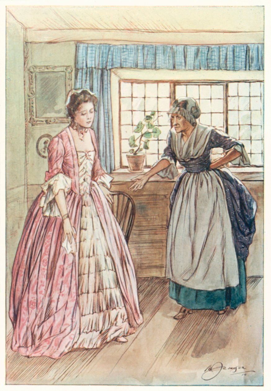 Le vicaire de Wakefield par Oliver Goldsmith (lithographie couleur) - Margaret Jameson