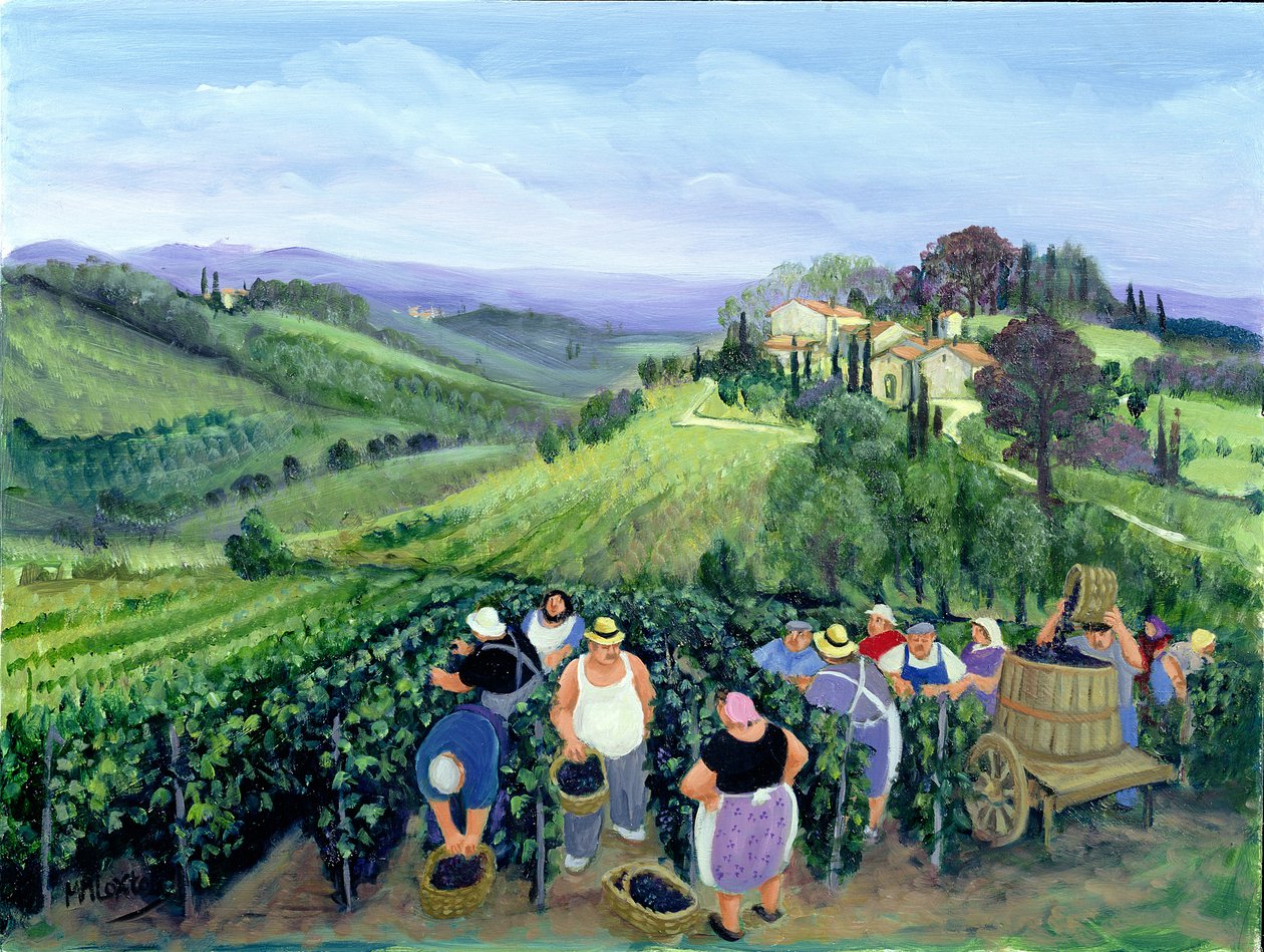 Paysage de Chianti - Margaret Loxton