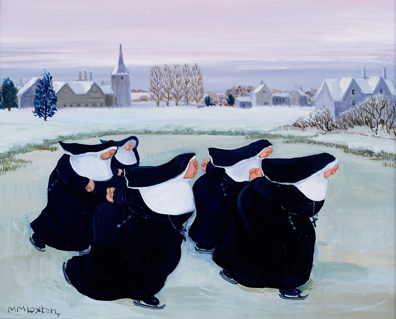 Hiver au couvent - Margaret Loxton