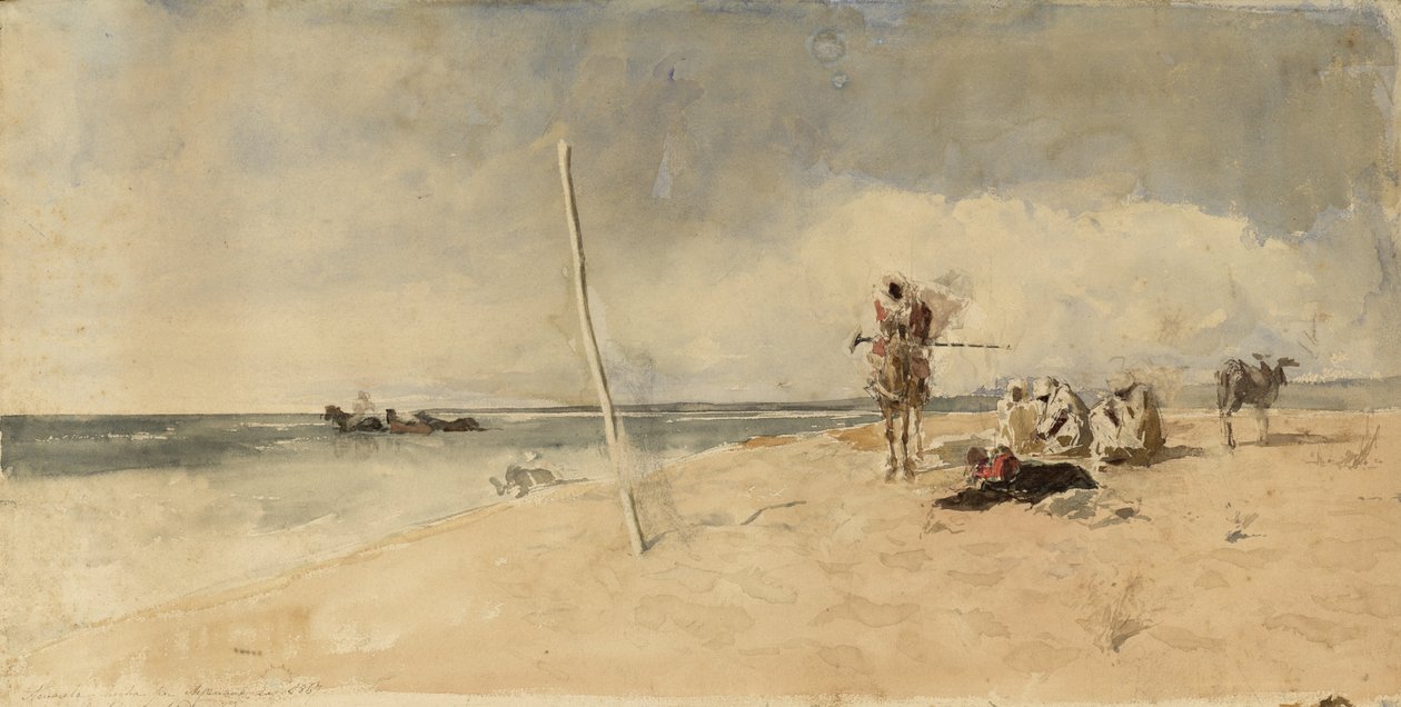 Plage africaine - Marià Fortuny Marsal