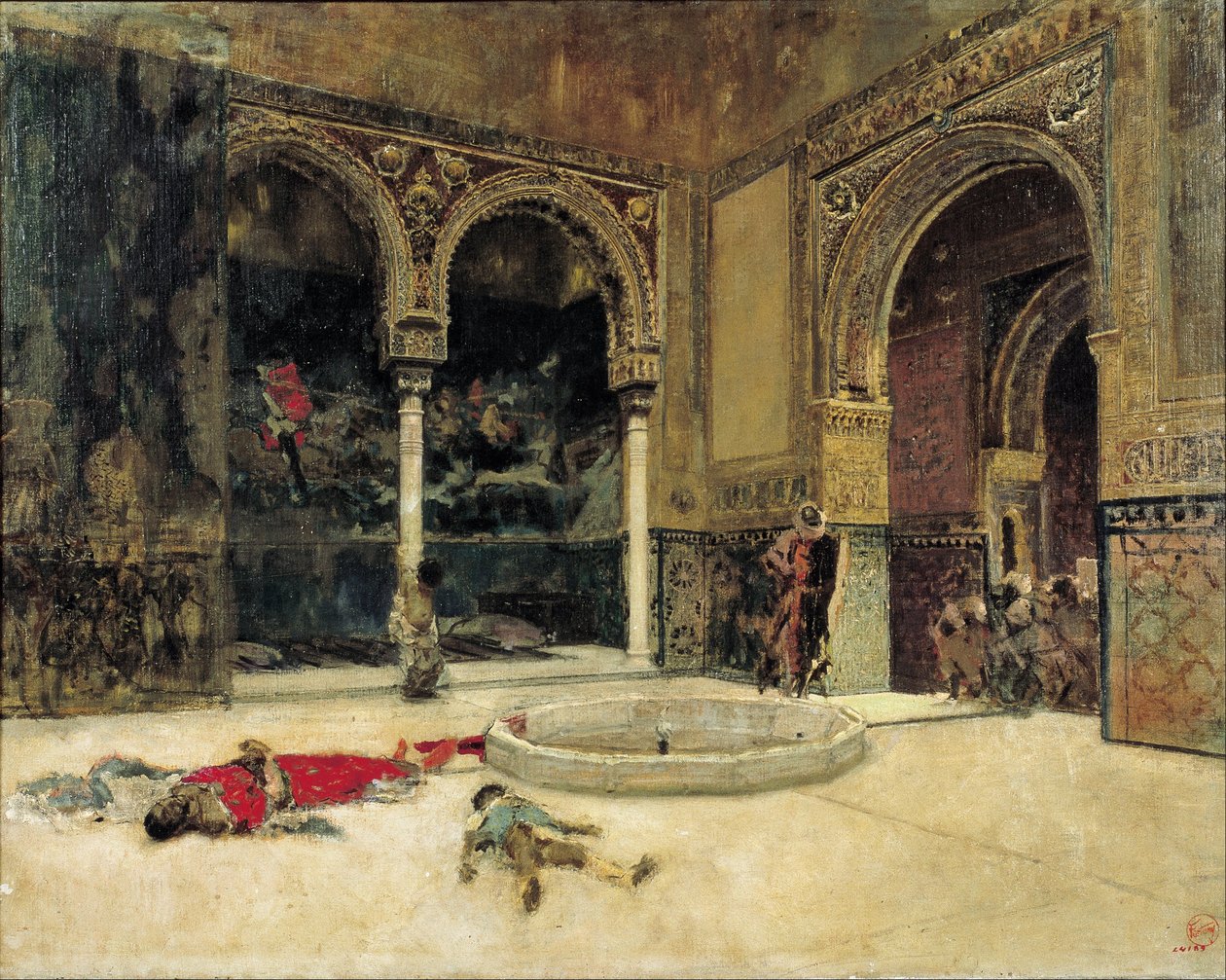 Le massacre des Abencerrajes - Marià Fortuny Marsal