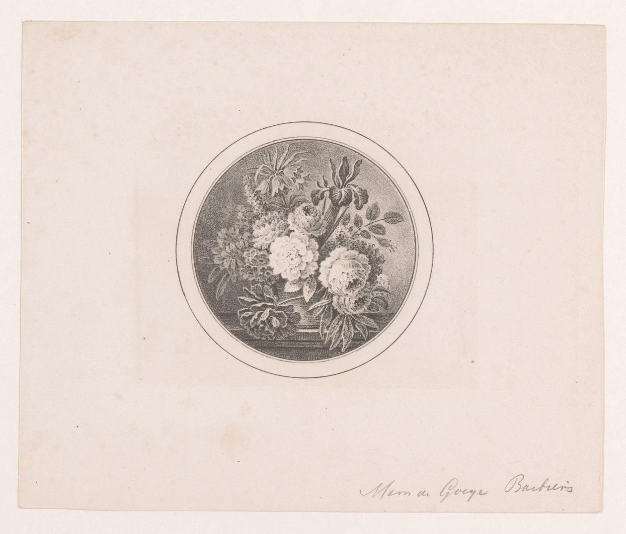 Fleurs dans un vase - Maria Geertruida de Goeje Barbiers (attributed to)