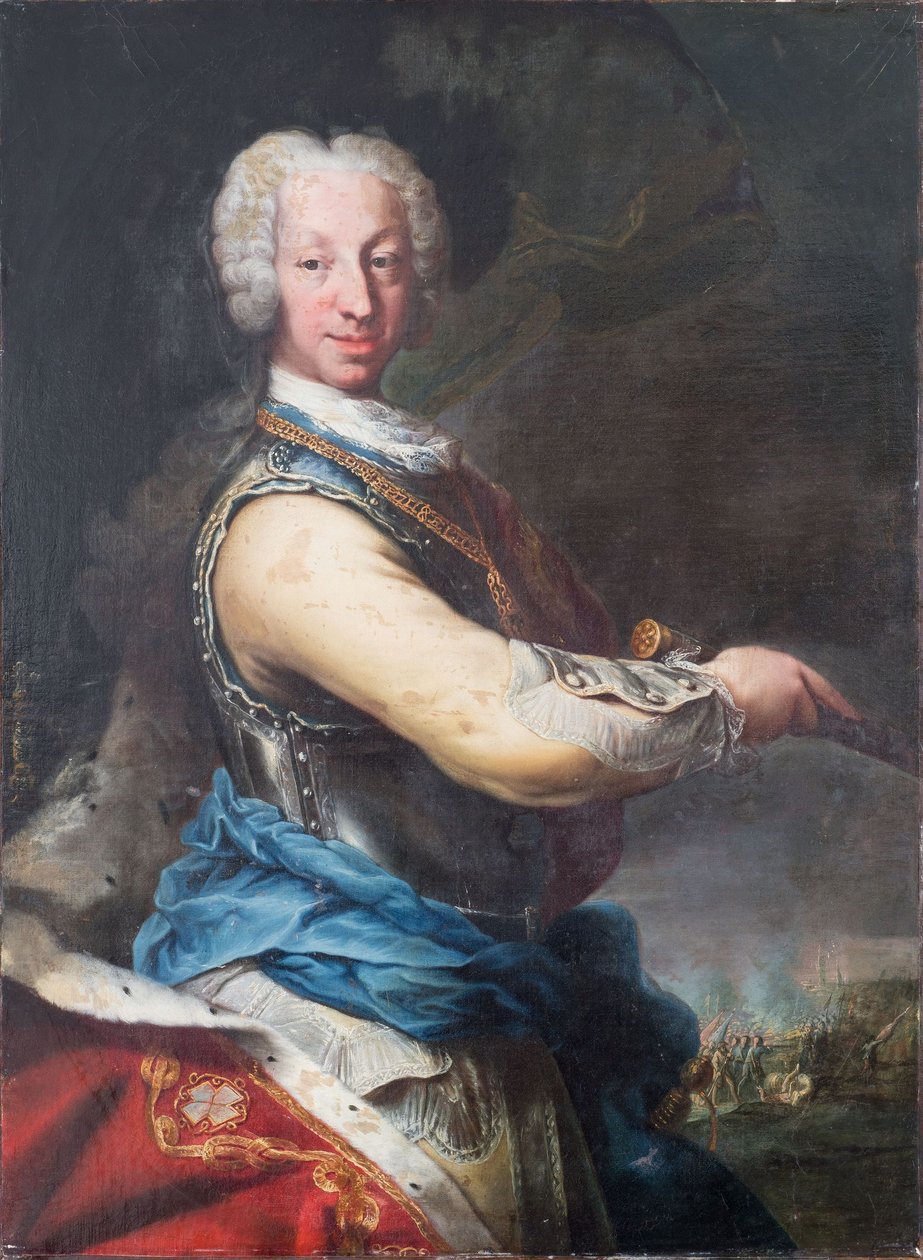 Portrait de Charles Emmanuel III - Maria Giovanna Clementi