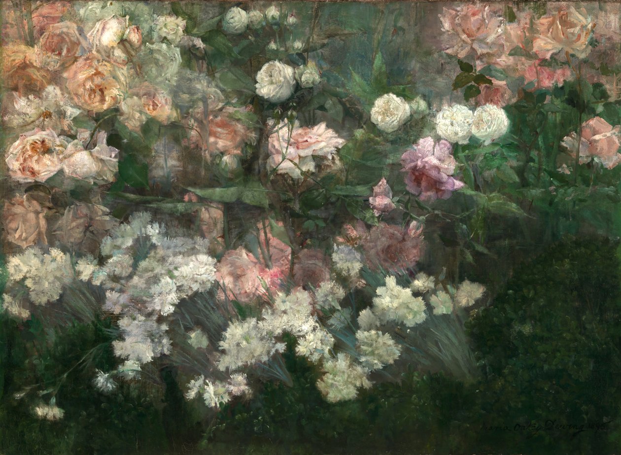 Jardin en mai, 1895 - Maria Oakey Dewing