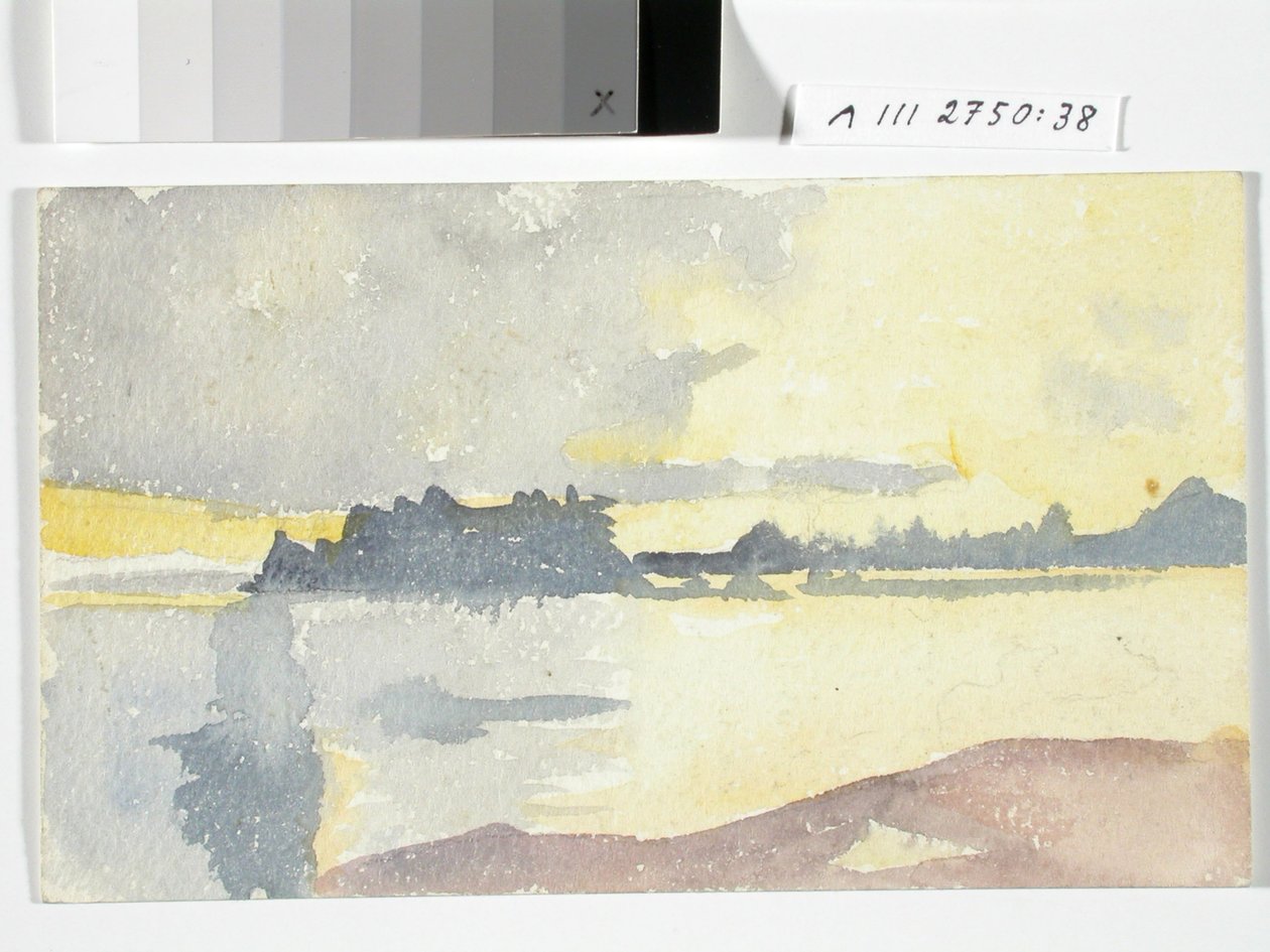 Vue sur le lac - Maria Wiik