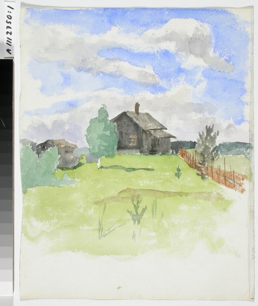 Étude de paysage avec cottage - Maria Wiik