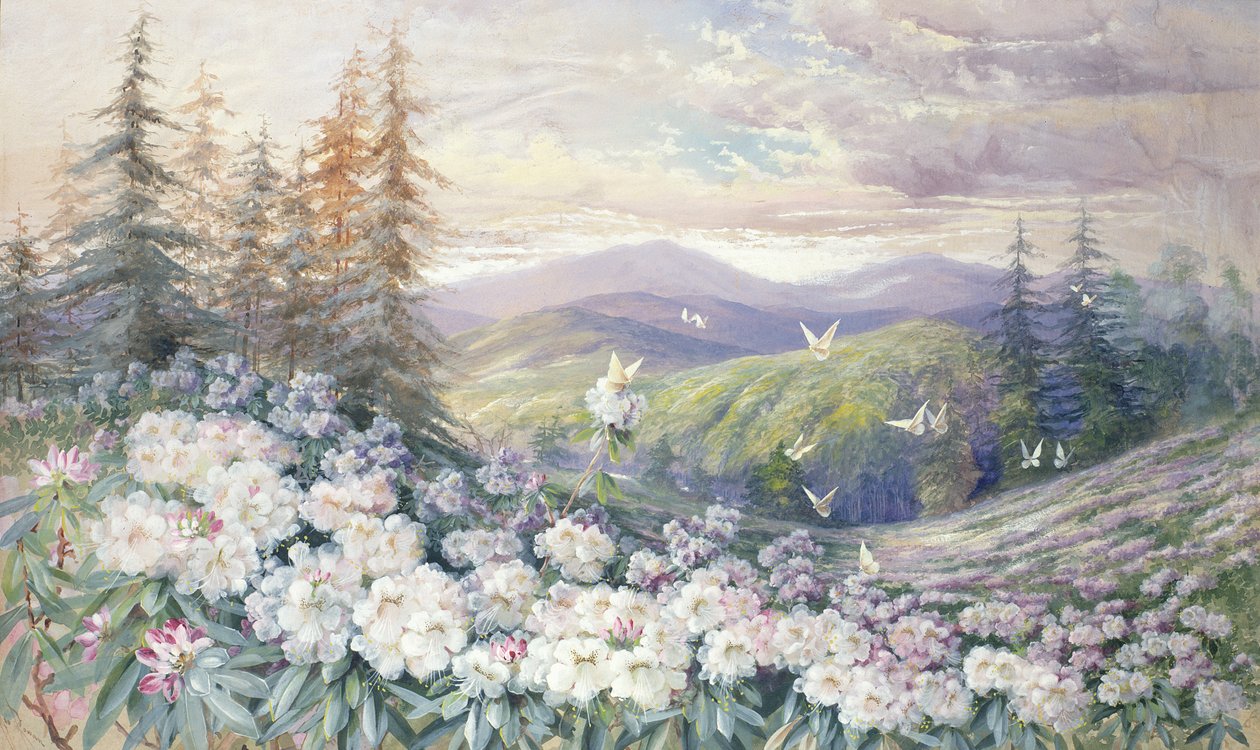 Paysage de printemps - Marian Ellis Rowan