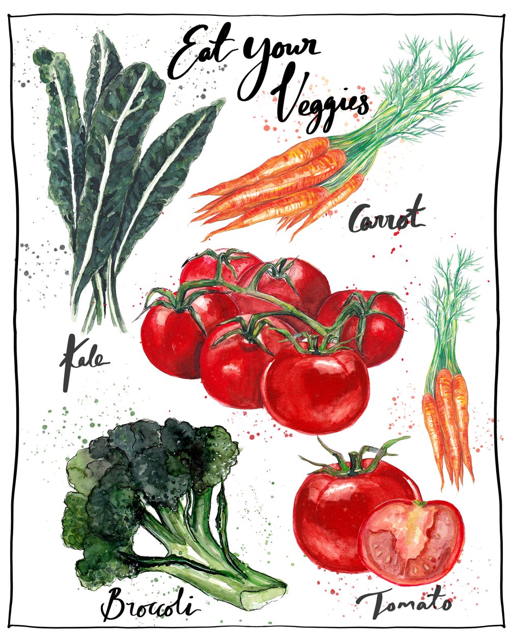 Mangez vos légumes, 2020 - Marianna Kulukundis