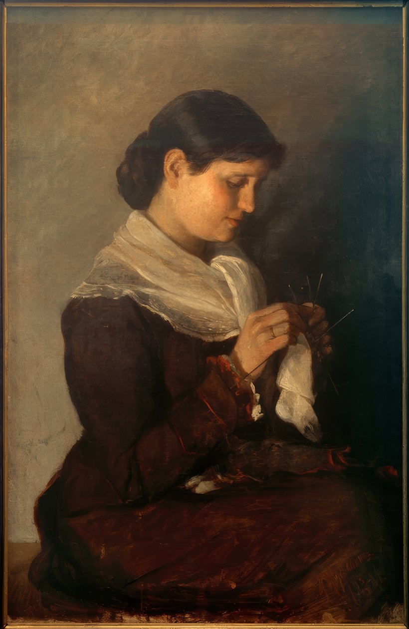 Portrait de Vera Repin - Marianne von Werefkin