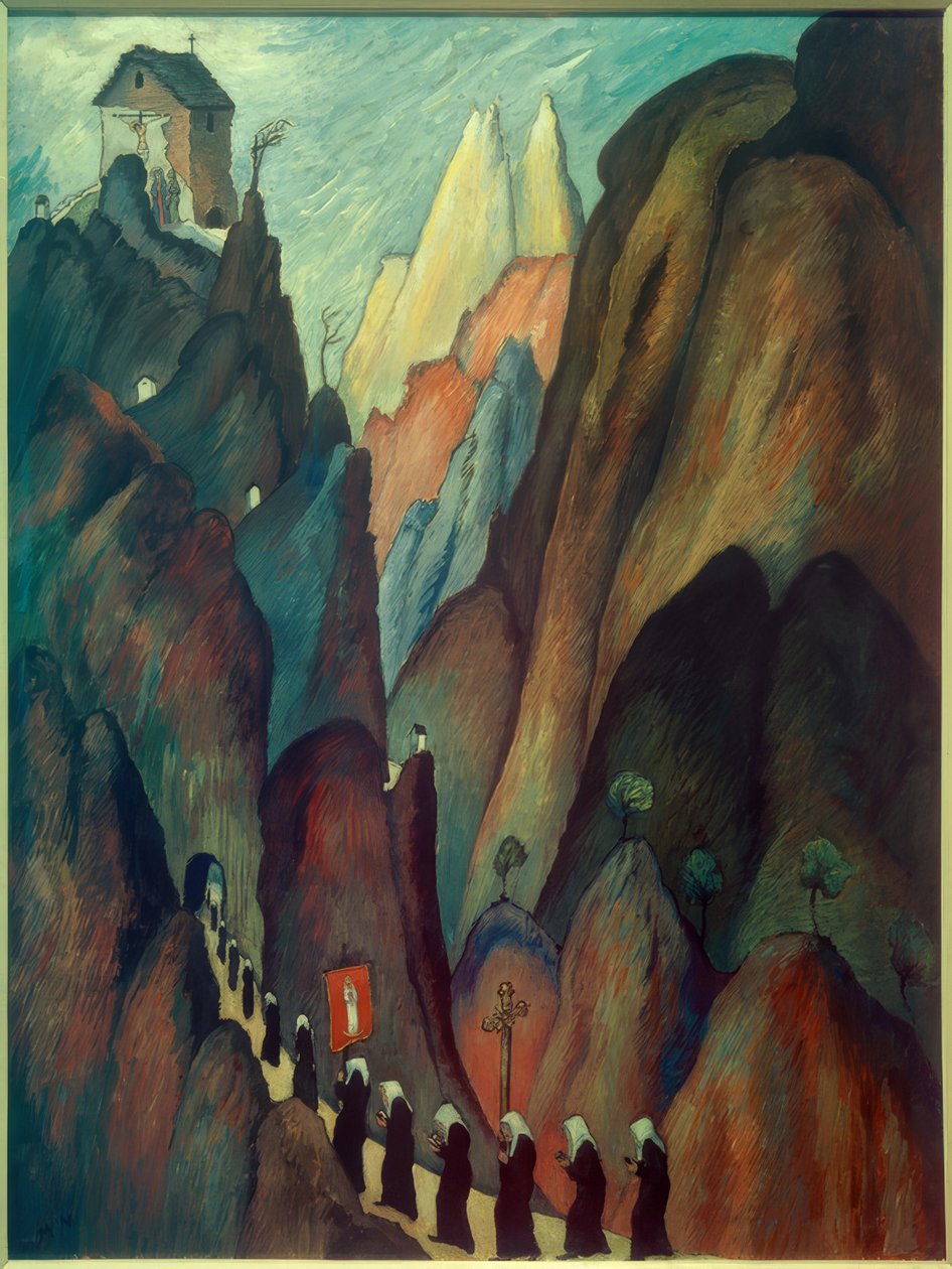 Le Chemin de Croix II - Marianne von Werefkin