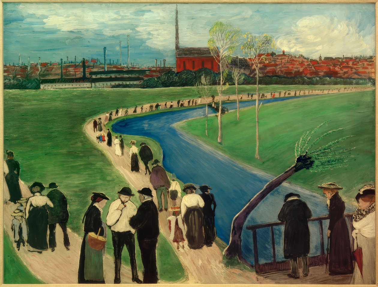 Dimanche de printemps - Marianne von Werefkin