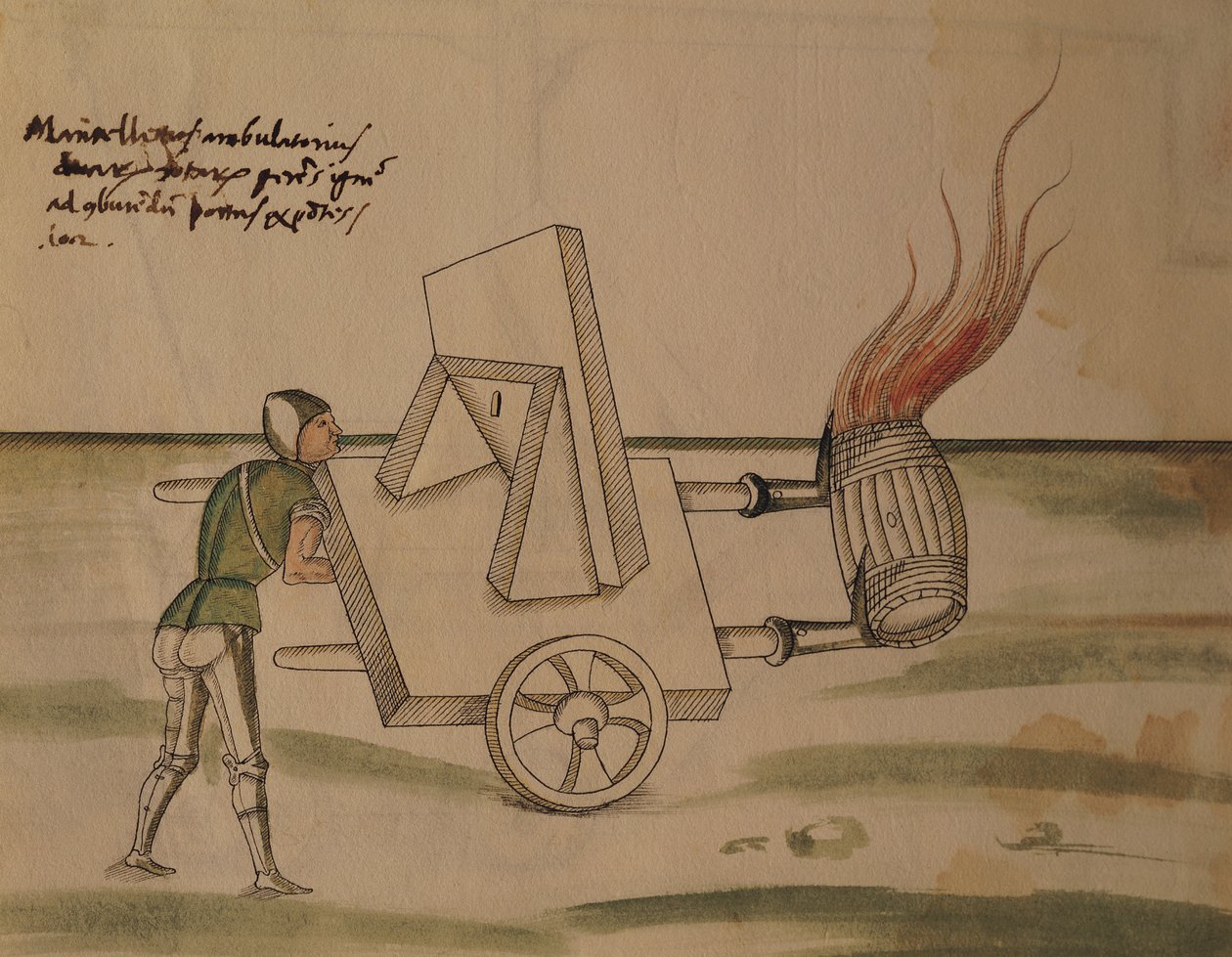 Une machine de guerre, illustration de 