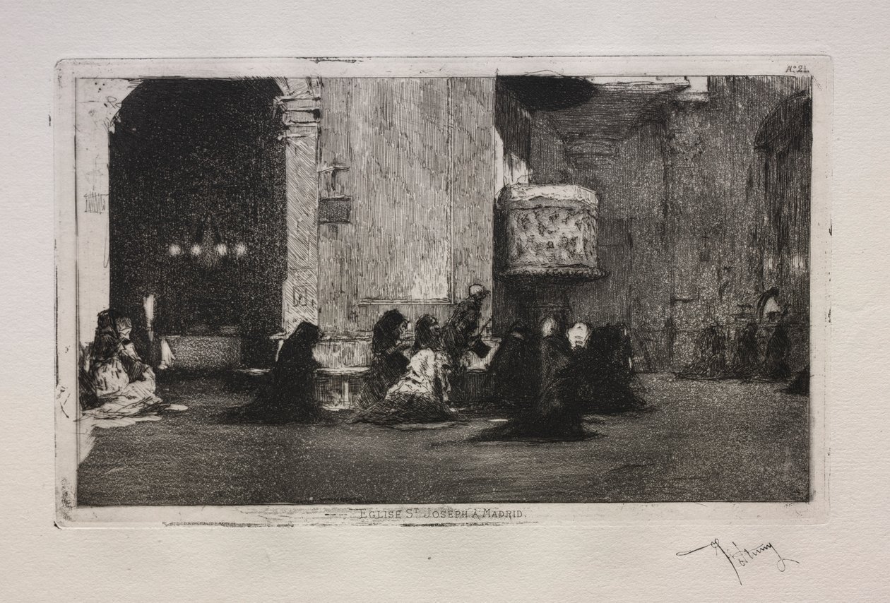 Église Saint-Joseph, Madrid - Mariano Fortuny y Marsal