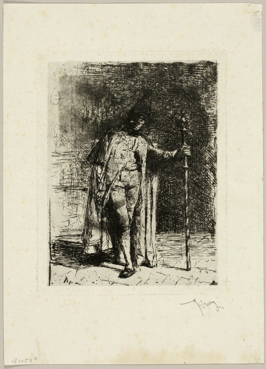 Un maître de cérémonie - Mariano Fortuny y Marsal