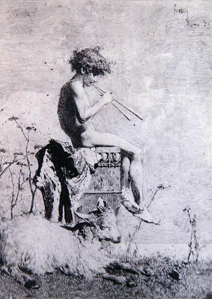 Idylle - Mariano José María Bernardo Fortuny y Carbó