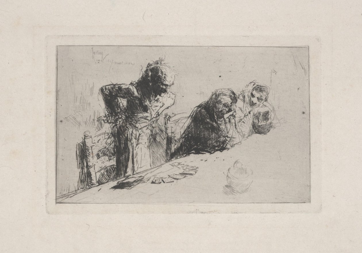 Joueurs de cartes - Mariano José María Bernardo Fortuny y Carbó