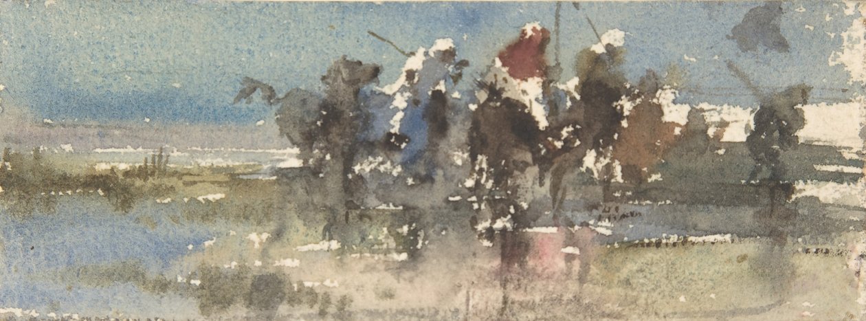 Maures à cheval - Mariano José María Bernardo Fortuny y Carbó