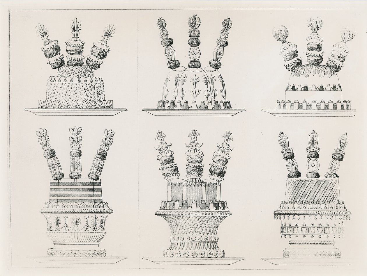 Dessins par Antoine Carême - Marie Antoine Careme