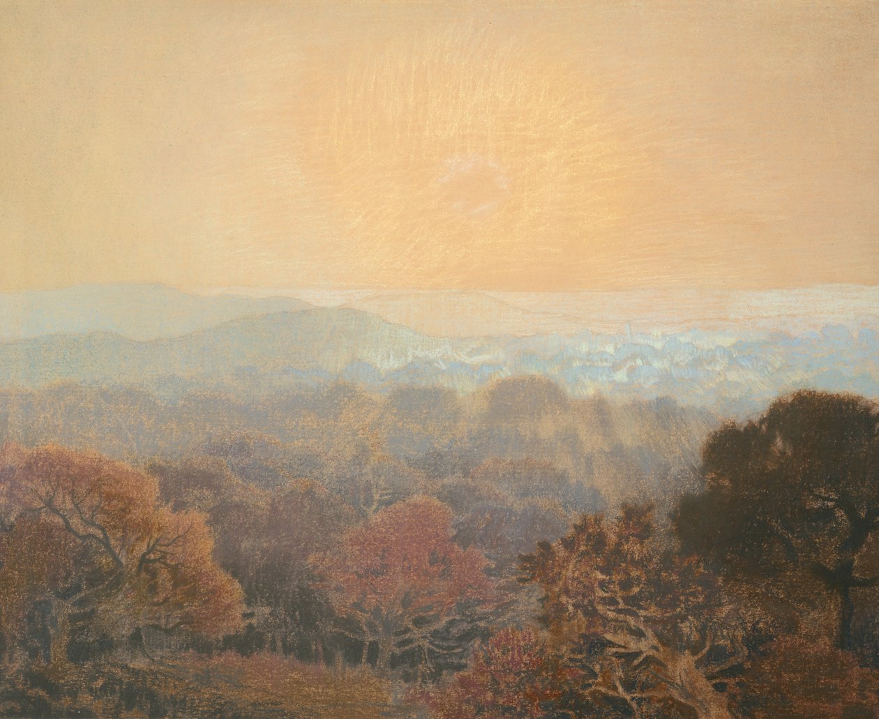 Paysage, vers 1902 - Marie Auguste Emile Rene Menard