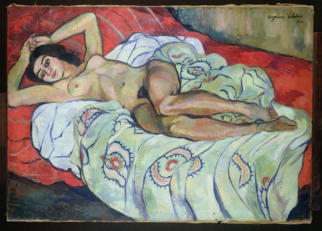 Femme nue allongée - Marie Clementine (Suzanne) Valadon