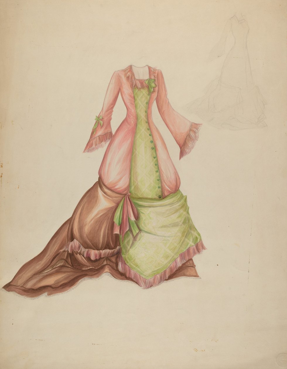 Robe, c. 1942 - Marie Alain