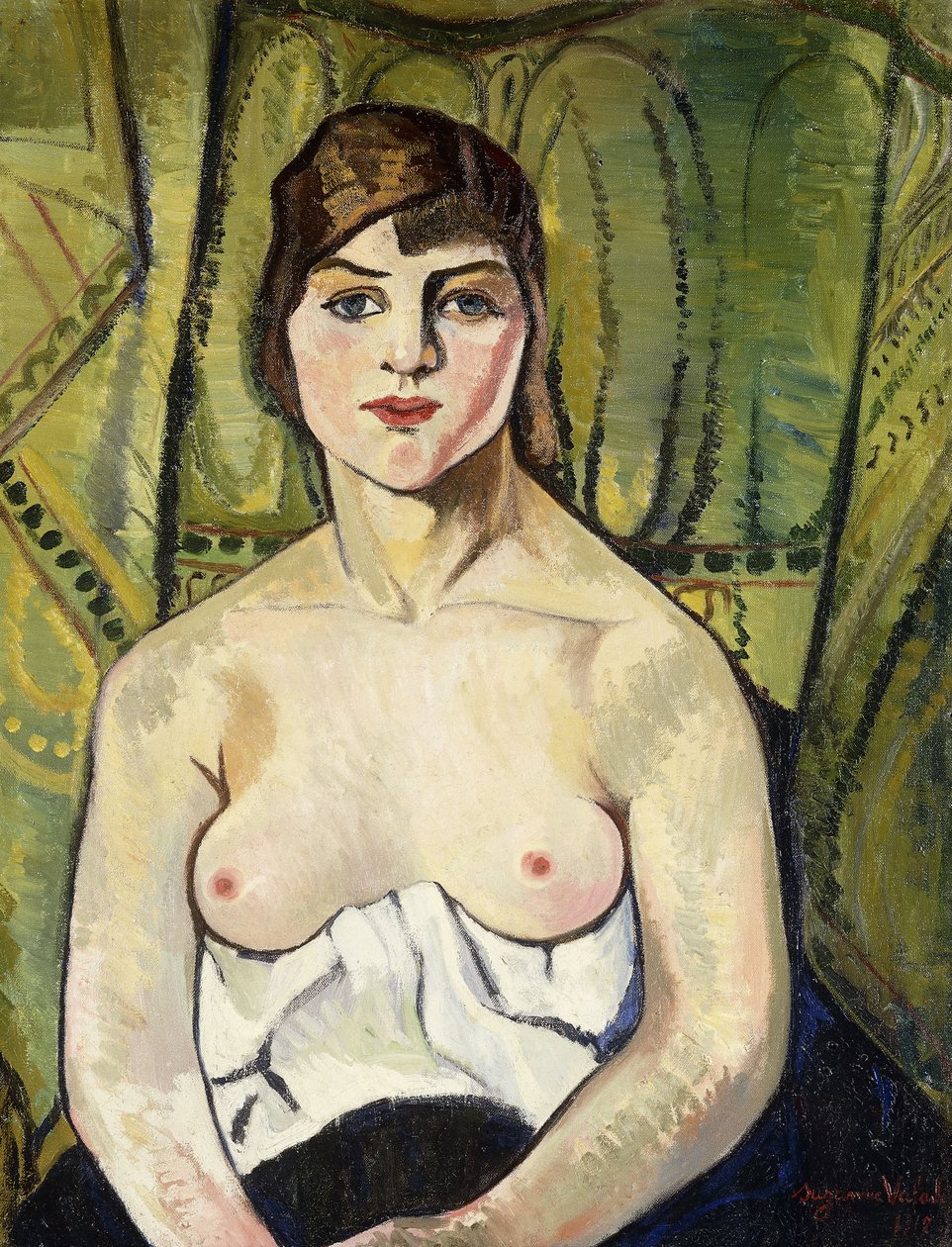 Femme aux seins nus - Marie Clementine Valadon