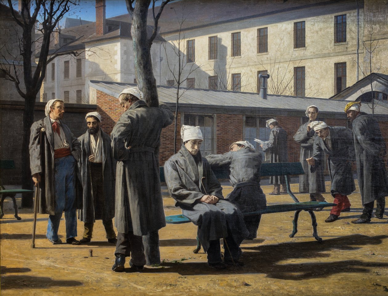 Les convalescents - Marie Francois Firmin Girard