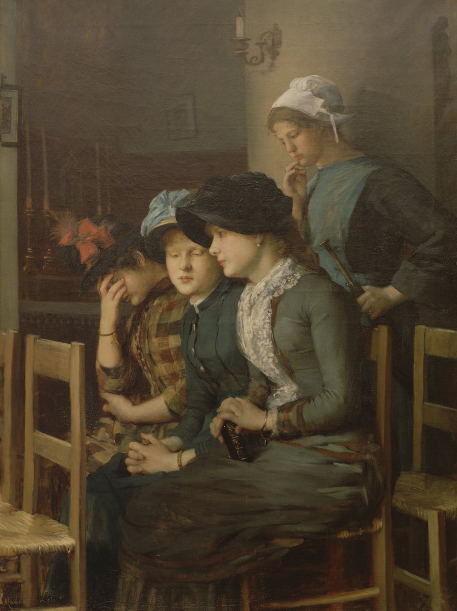 Jeune fille avec des oies - Marie Mrs Dujardin Beaumetz Petiet