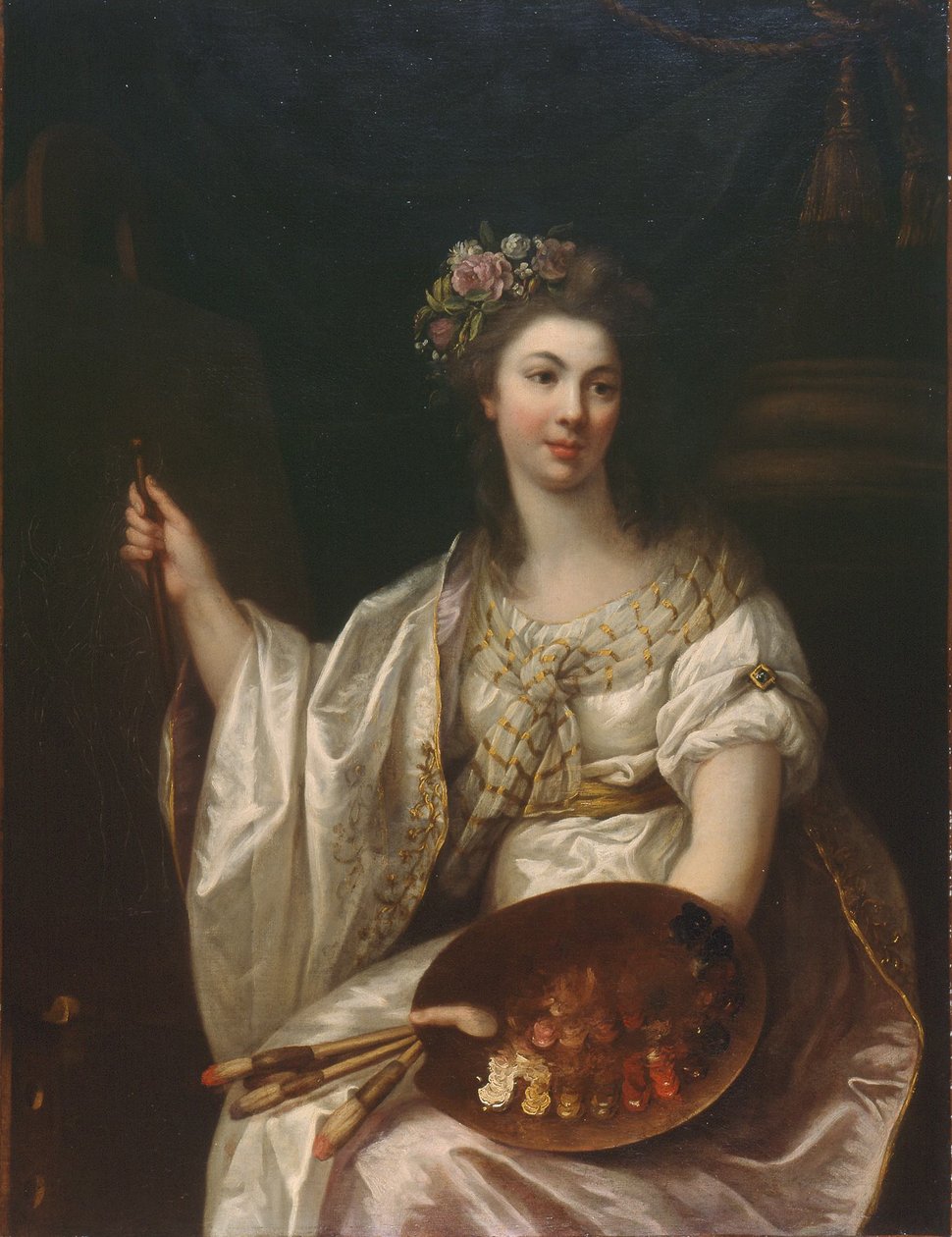 French: Allégorie de la peinture Allegory of Painting - Marie Victoire Lemoine