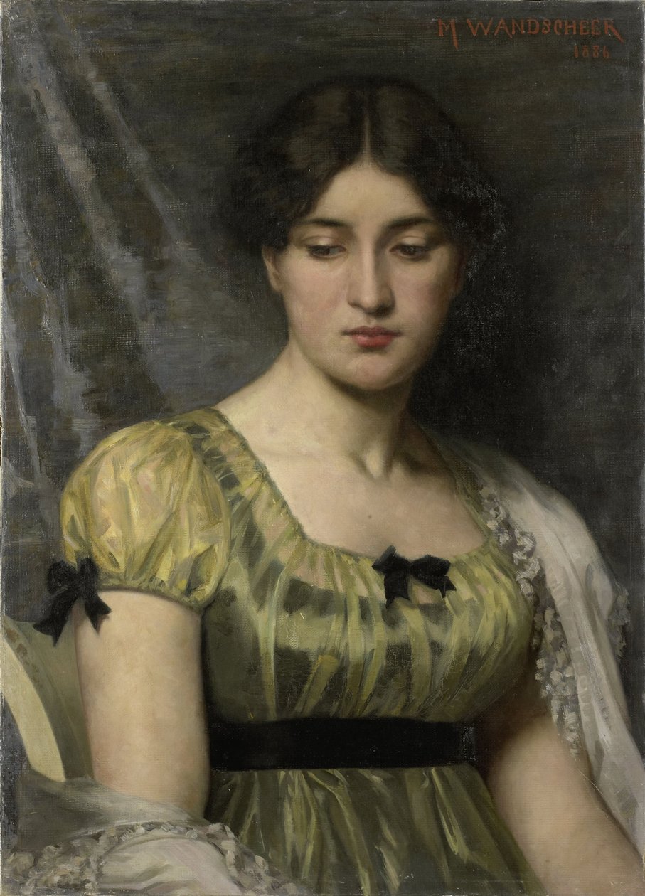 Portrait de femme - Marie Wandscheer