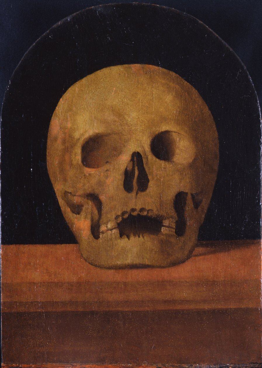 Memento mori. Le verso du triptyque, 1500 - Mariotto Albertinelli