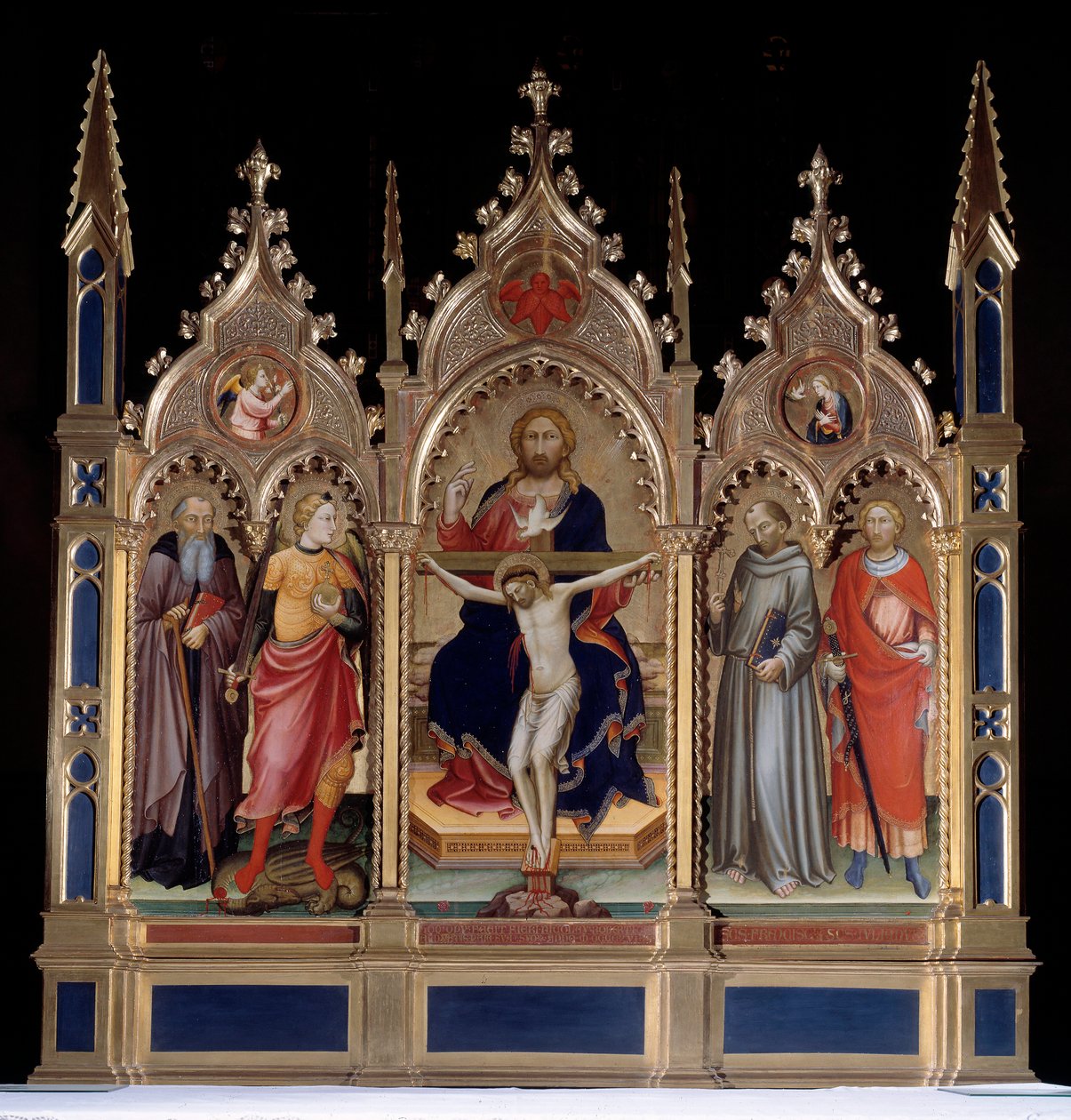 La Sainte Trinité et les Saints - Mariotto di Nardo
