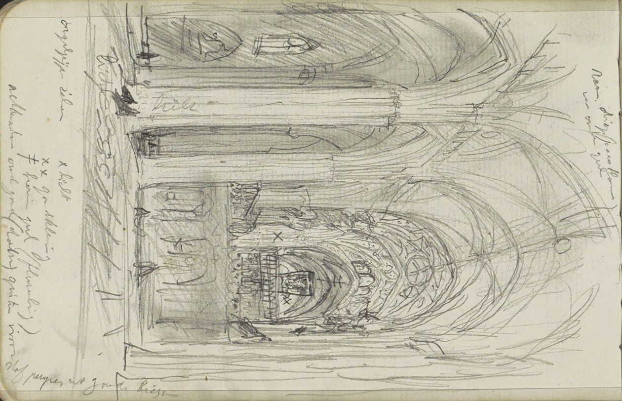 Intérieur de la cathédrale de Séville - Marius Bauer