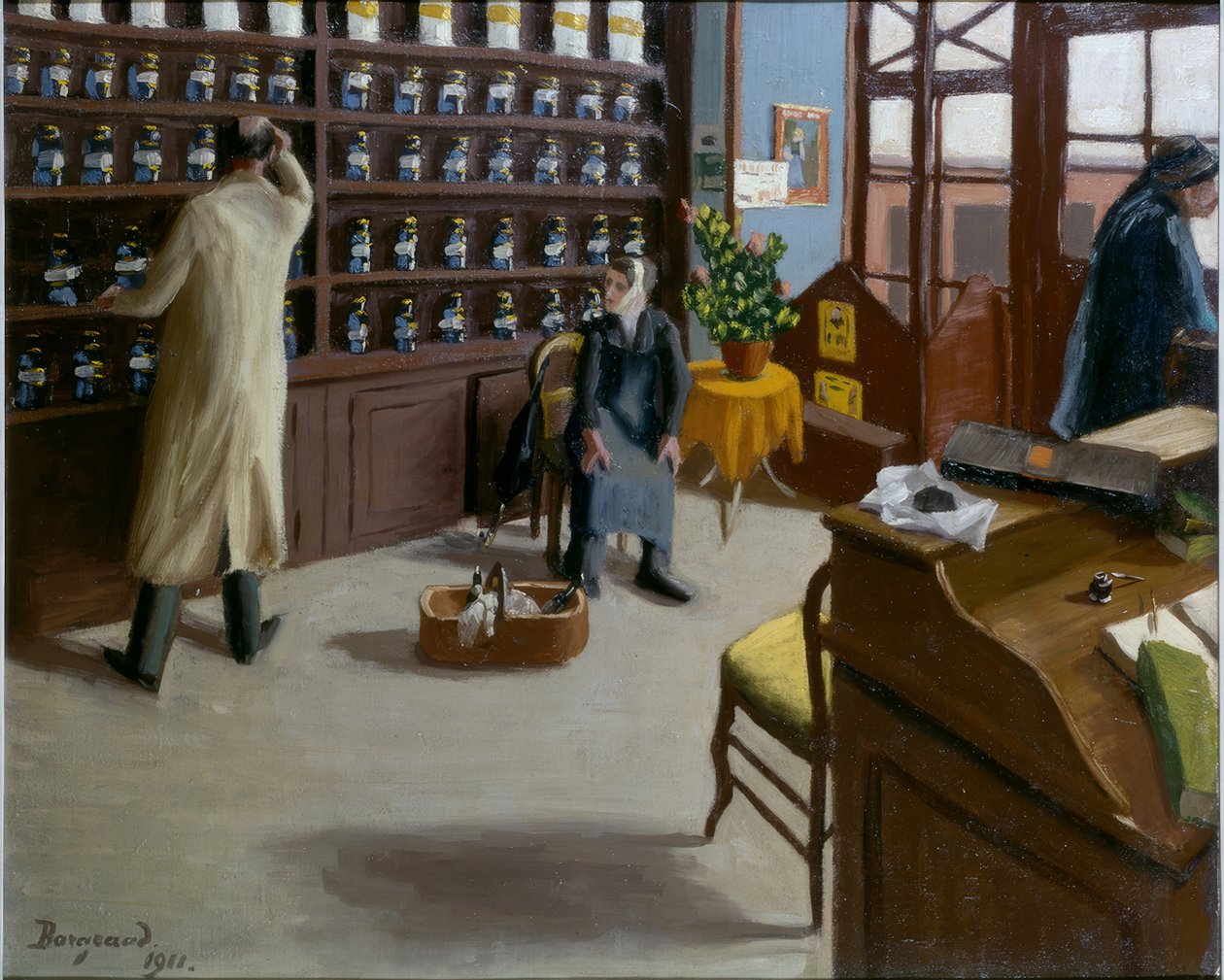 La pharmacie - Marius Borgeaud