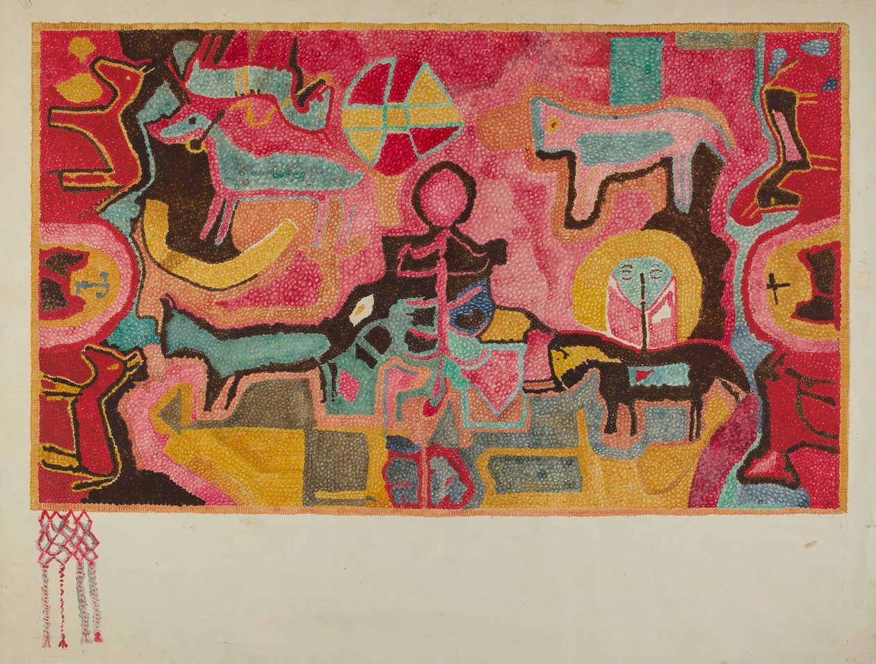 Tapis crocheté - Marjery Parish