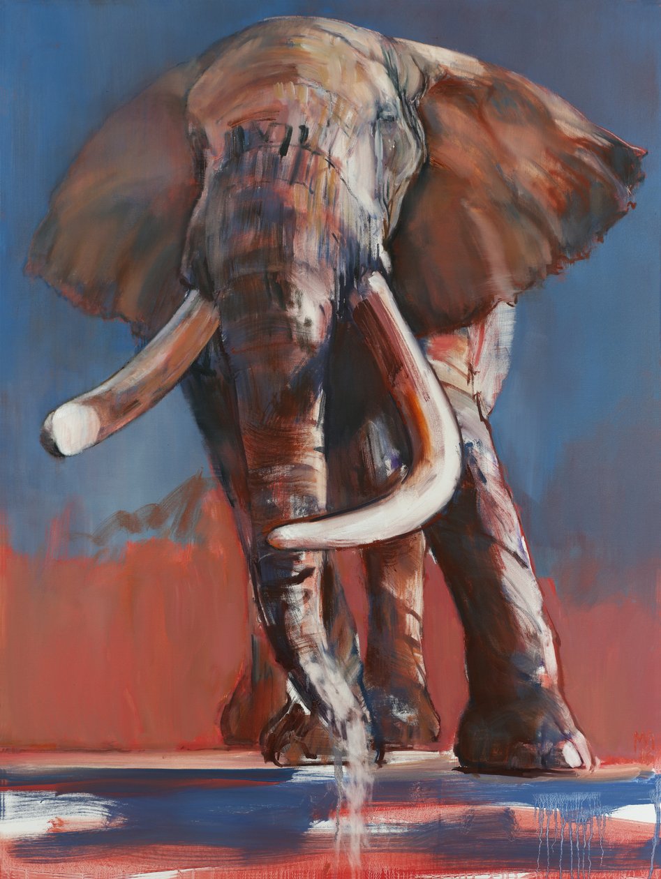 Une tonne buvant, 2018 - Mark Adlington