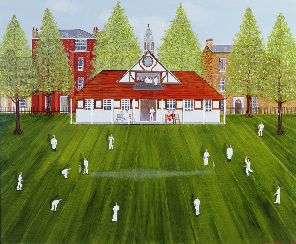 Le match de cricket - Mark Baring