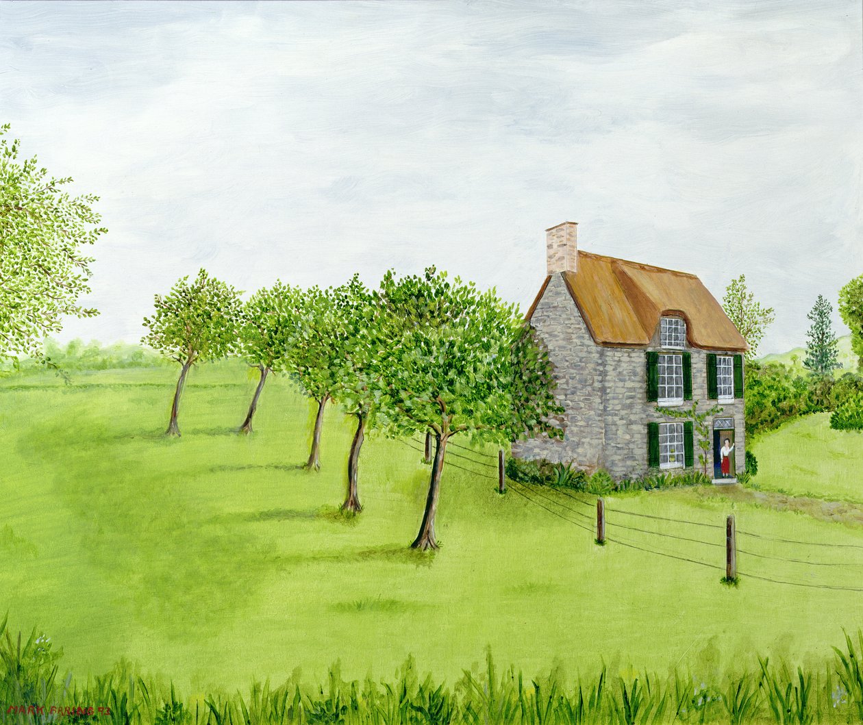 Au milieu de nulle part - Mark Baring