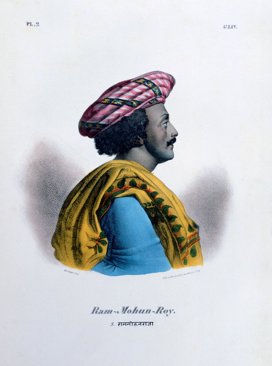 Ram Mohan Roy, fondateur du Brahmo Samaj - Marlet et Cie