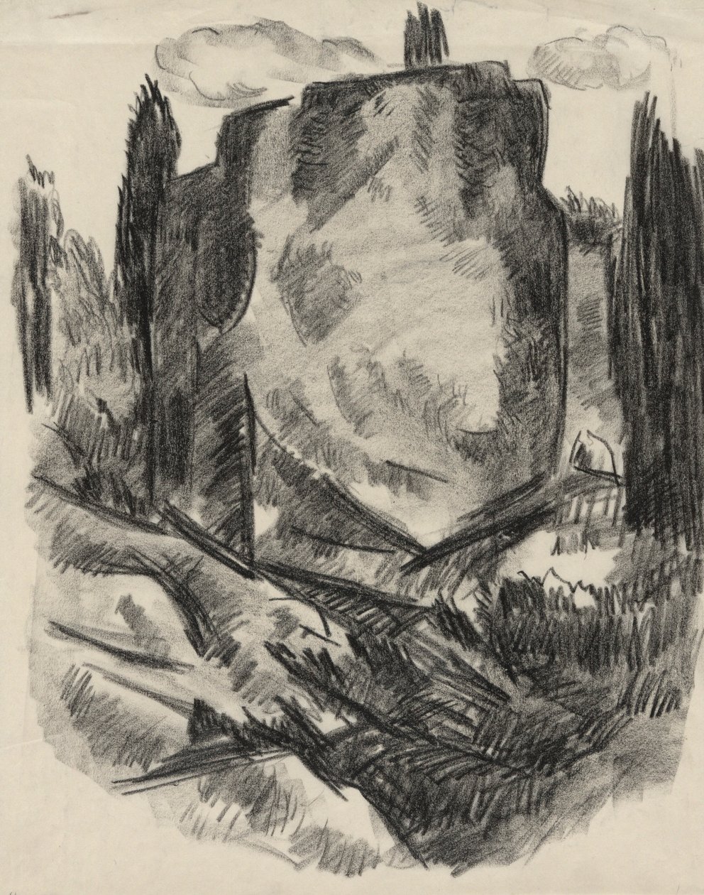 Paysage - Marsden Hartley