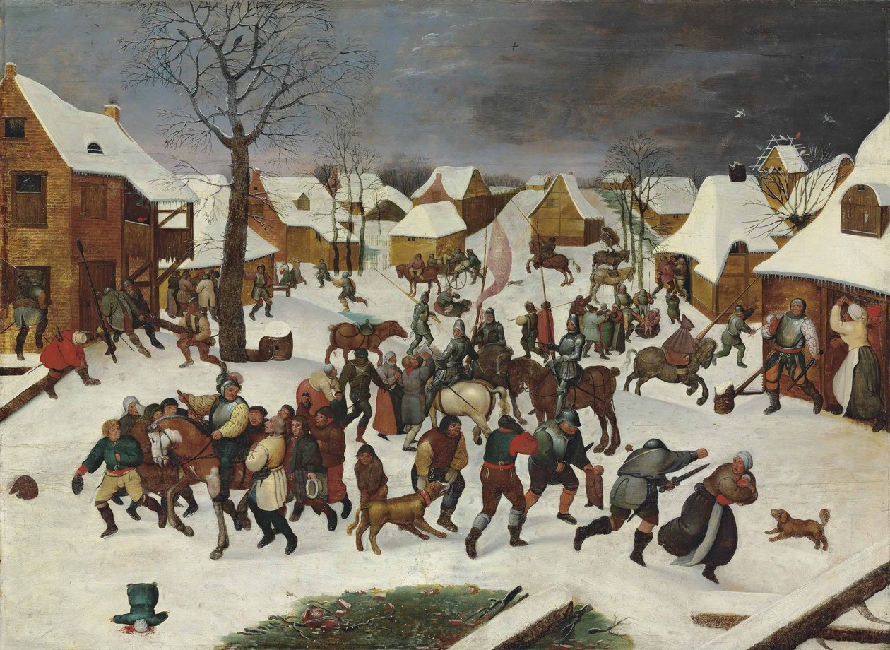 Massacre des Innocents - Marten van Cleve
