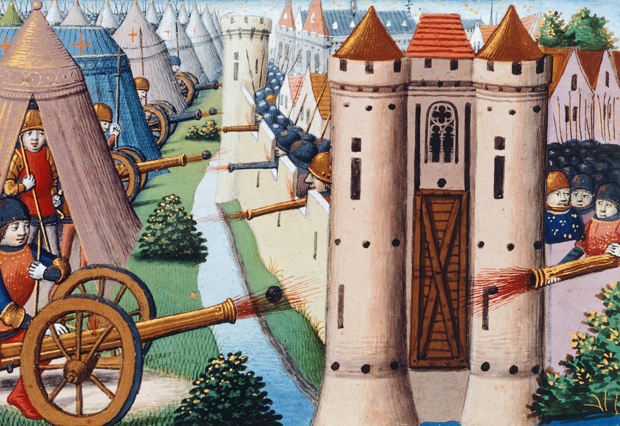 Le siège de Rouen (juillet 1418-janvier 1419) - Martial de Paris (fl.15th century)