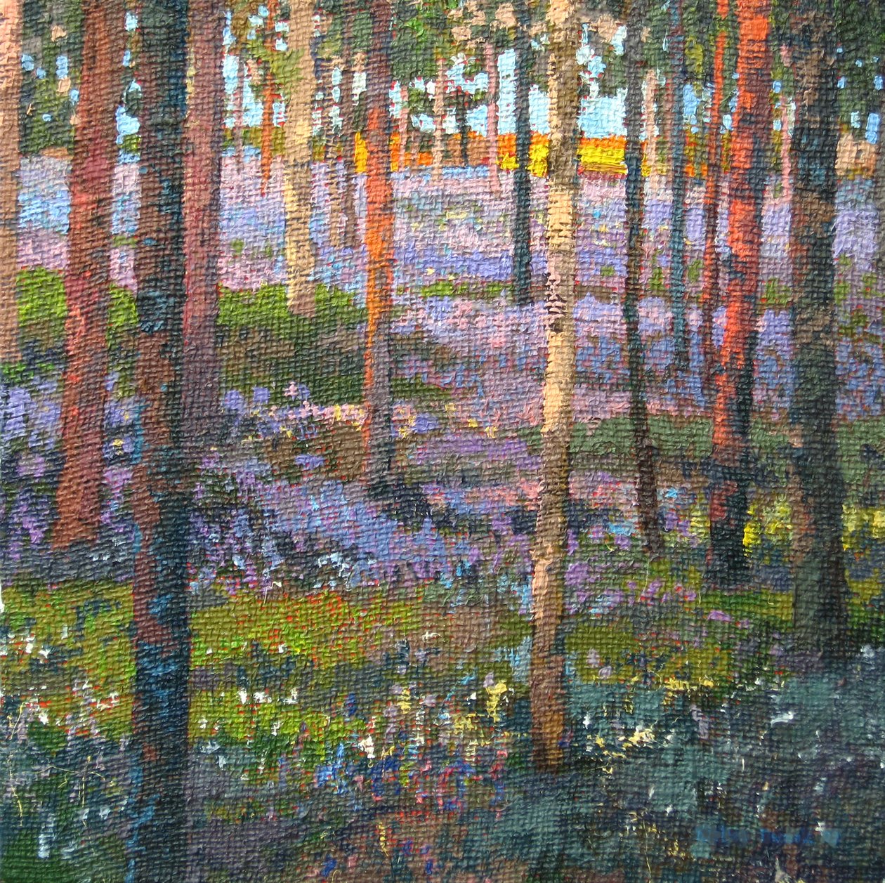 Bois de jacinthes tardives, 2014 - Martin Decent