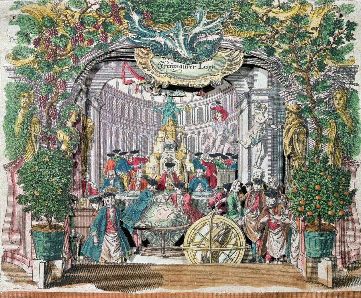 Vue dépliante d