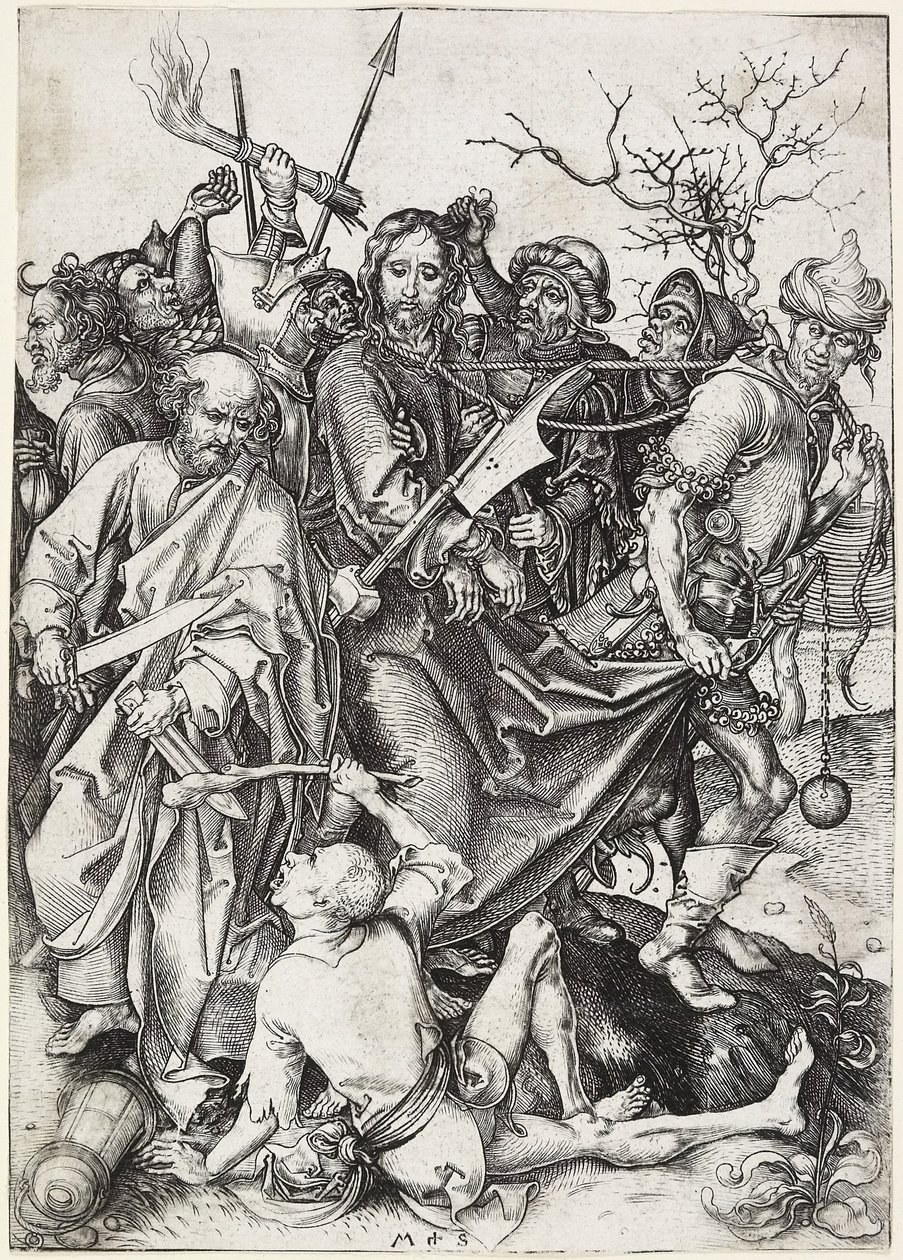 La Capture du Christ - Martin Schongauer